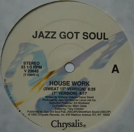 Jazz Got Soul - House Work