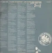 LP - Jazz in Deutschland - Vol. 2: vom Jazz der 'wilden Zwanziger' zum Swing der Dreissiger Jahre