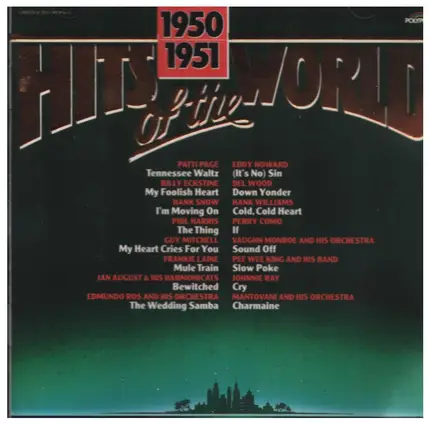 Patti Page / Jimmy Eckstein / a.o. - Hits of the World 1950/1951