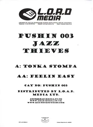 Jazz Thieves - Tonka Stomp / Feelin Easy