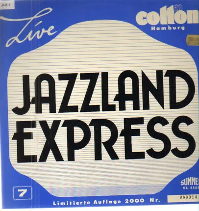 Jazzland Express - Live im Cotton-Club Hamburg