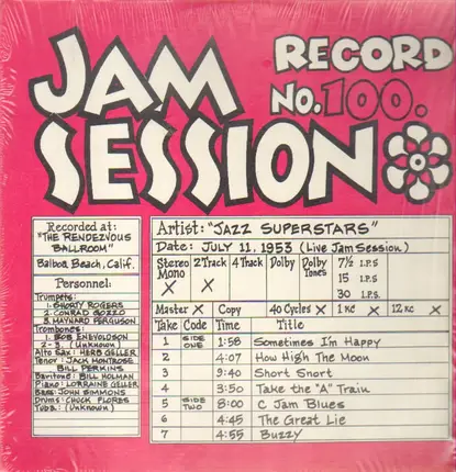 Jazz Superstars - Jam Session 100