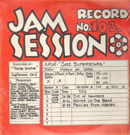 Jazz Superstars - Jam Session 103