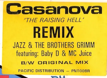 Jazz & The Brothers Grimm Featuring Baby D & MC Juice - Casanova (The Raising Hell Remix)
