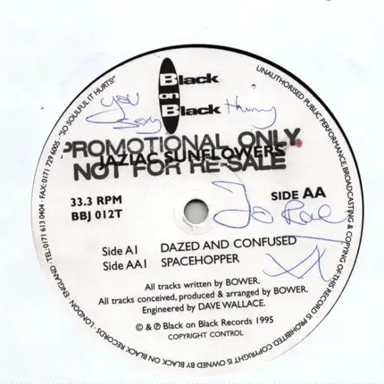 Jaziac Sunflowers - Dazed and Confused