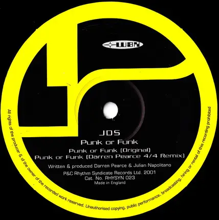 Jds - Punk Or Funk