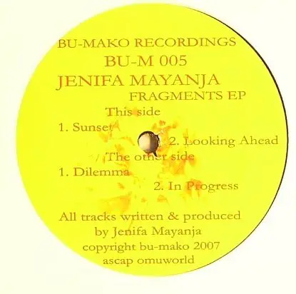 Jenifa Mayanja - Fragments Ep