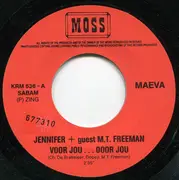 7inch Vinyl Single - Jennifer , M.T. Freeman - Voor Jou... Door Jou !