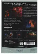 DVD - Jennifer Glass & Danielia Cotton - On Stage At World Cafe Live - Still Sealed