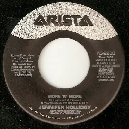 Jennifer Holliday - I'm on Your Side