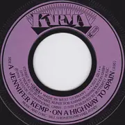 7inch Vinyl Single - Jennifer Kemp - On A Highway To Spain / Just Another Stranger