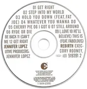 CD - Jennifer Lopez - Rebirth