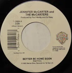 Jennifer McCarter - Better Be Home Soon