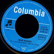 7inch Vinyl Single - Jennifer - Blue Bolero / A Chaque Fois Le Monde