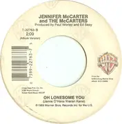 7inch Vinyl Single - Jennifer McCarter And The McCarters - Quit While I'm Behind - Promo