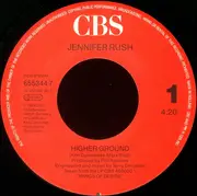 7inch Vinyl Single - Jennifer Rush - Higher Ground