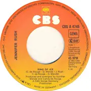 7inch Vinyl Single - Jennifer Rush - Ring Of Ice