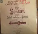 LP - Jenny Abel , Roberto Szidon , Johannes Brahms - Zwei Sonaten