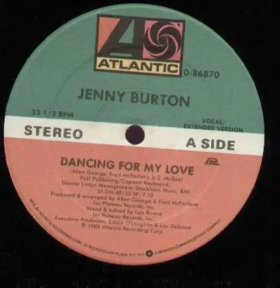 Jenny Burton - Dancing For My Love