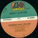 12inch Vinyl Single - Jenny Burton - Remember What You Like