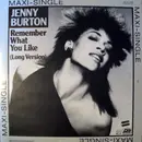 12inch Vinyl Single - Jenny Burton - Remember What You Like