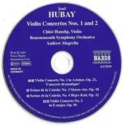 CD - Jenő Hubay - Violin Concertos Nos. 1 And 2 (Scènes De La Csárda Nos. 3 And 4)