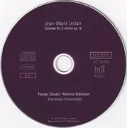 CD - Jean-Marie Leclair - Sonatas For 2 Violins Op.12 - Digipak