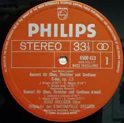 LP - Jean-Marie Leclair , Alessandro Marcello , Antonio Vivaldi , Georg Philipp Telemann , Heinz Hollige - Berühmte Oboenkonzerte