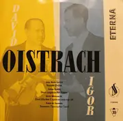 10'' - David & Igor Oistrach - David Oistrach Und Igor Oistrach • Sonate D-dur / Drei Ungarische Tänze / Drei Etudes Caprices Aus Op. 18 / Navarra (Spanischer Tanz)