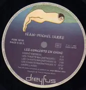 Double LP - Jean-Michel Jarre - Les Concerts En Chine
