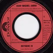 7inch Vinyl Single - Jean-Michel Jarre - Oxygene IV
