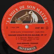 LP - Tchaikovsky / Jean-Bernard Pommier - Grande Sonate En Sol Majeur, Op. 37; Doumka, Scène Rustique Russe