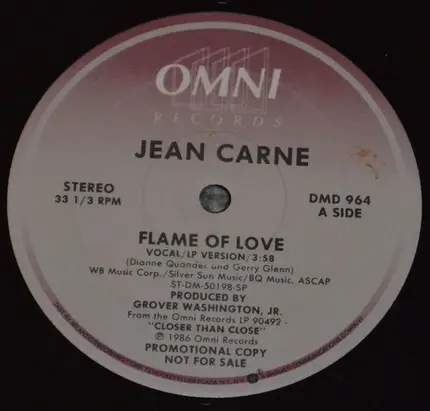 Jean Carn - Flame Of Love