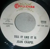 Jean Chapel - Tell It Like It Is