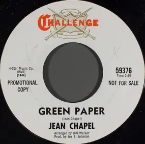 Jean Chapel - Green Paper