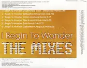 CD Single - Jean-Claude Ades - I Begin To Wonder (The Mixes)