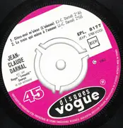 7inch Vinyl Single - Jean-Claude Darnal - Dites-Moi M'sieur (L'Oiseau) - Push out center
