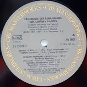 LP - Gervaise / Paix / Schein / Praetorius a.o. - 16th Century Dances From Court And Village / Tanzmusik Der Renaissance - Gatefold