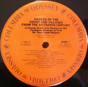 LP - Jean-Claude Malgoire / La Grande Ecurie Et La Chambre Du Roy a.o. - Dances Of The Court And Villages From The Sixteenth Century