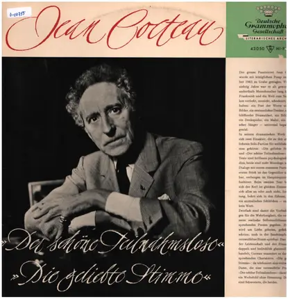 Jean Cocteau / Grete Mosheim / Hildegard Knef - Der Schöne Teilnahmslose / Die Geliebte Stimme