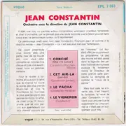 7inch Vinyl Single - Jean Constantin - Conché - EP
