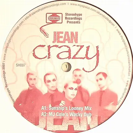 Jean - Crazy (Remixes)