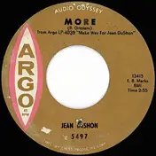 Jean DuShon - More / You'd Better Believe Me