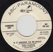 Jean DuShon - Is It Wrong To Be Right / Together