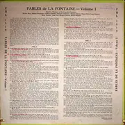 LP - Jean De La Fontaine , Comédie-Française - Fables De La Fontaine Volume 1 - Mono