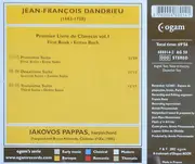 CD - Dandrieu - Premier Livre De Clavecin Vol. I