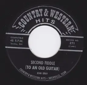 Johnny Singer - Second Fiddle (To An Old Guitar) / (Shake Hands With) The World's biggest Fool