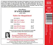 Double CD - Jean-Henry d'Anglebert , Elizabeth Farr - Suites For Harpsichord
