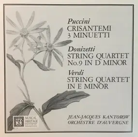 Jean-Jacques Kantorow - Crisantemi / 3 Minuetti