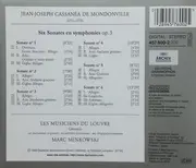CD - Mondonville - 6 Sonates Op. 3